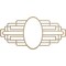 Ekena Millwork Elizabeth Wood Fretwork Pierced Ceiling Medallion, Birch, 32"W x 16"H x 8 3/4"IW x 15 1/8"IH x 3/8"T CMWP32X16X0375EBBI - alternate 1